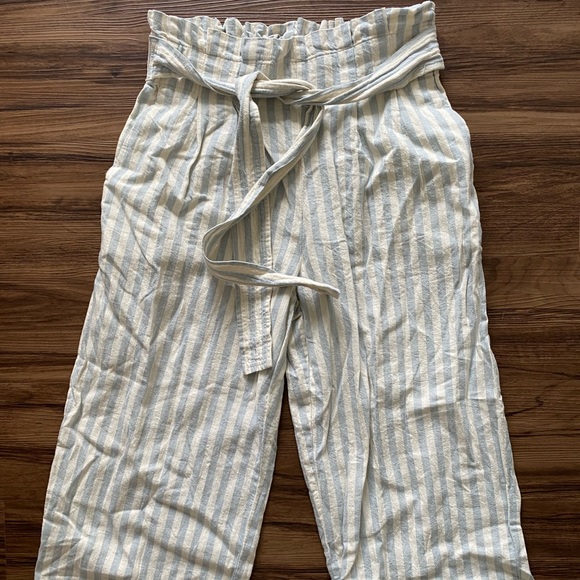 Madewell Pants - NWOT Madewell: Tie Waist Huston Pull On Pants